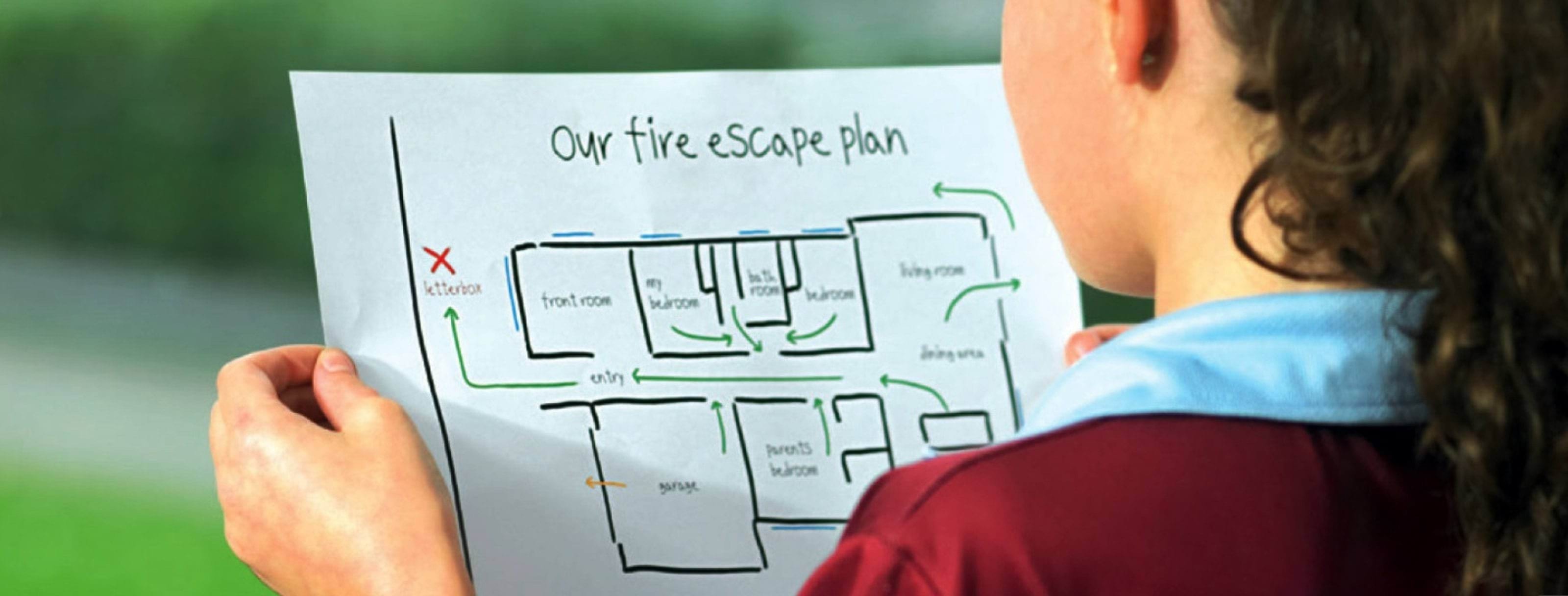 Home fire escape plan